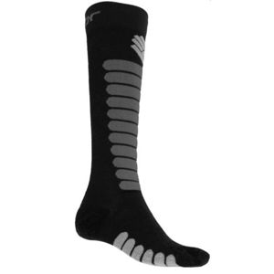 SENSOR ponožky Zero Merino černá/šedá 17200093 3/5 UK